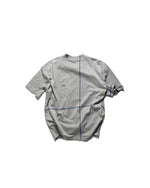 9 2025 AYMSK - 'MISALIGNED' AYMSK Short Sleeve T-Shirt (HEATHER GREY)