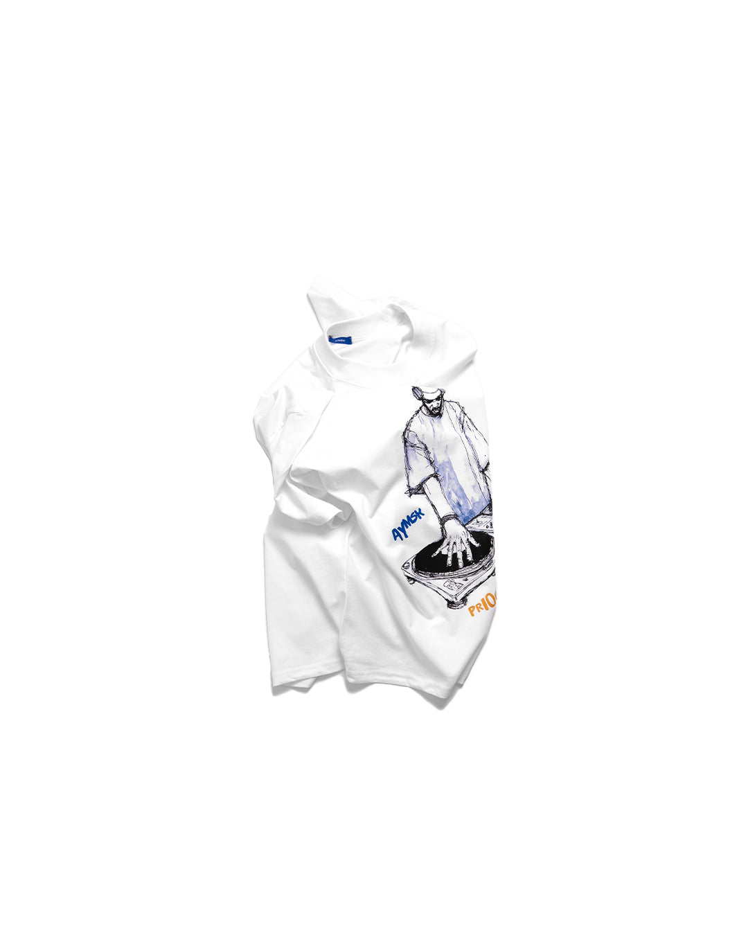 12 2025 AYMSK x OCF 'MEMORABILIA' Short Sleeve T-Shirt (WHITE)