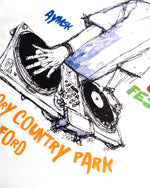 12 2025 AYMSK x OCF 'MEMORABILIA' Short Sleeve T-Shirt (WHITE)