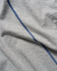 9 2025 AYMSK - 'MISALIGNED' AYMSK Short Sleeve T-Shirt (HEATHER GREY)