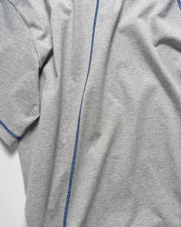 9 2025 AYMSK - 'MISALIGNED' AYMSK Short Sleeve T-Shirt (HEATHER GREY)