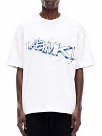 AYMSK - BLUEPRINT S/S TEE (WHITE)