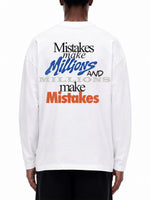 AYMSK - MILLIONS L/S TEE (WHITE)
