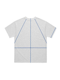 AYMSK - 'MISALIGNED' S/S TEE (HEATHER GREY)