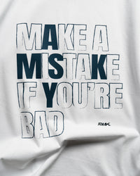 16 AYMSK - SHORT-SLEEVED 'PROPAGANDA' HEAVYWEIGHT T-SHIRT (WHITE)