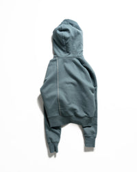 15 FW25 AYMSK - 'OFF-FORM' MISALIGNED PULLOVER (ASH BLUE)