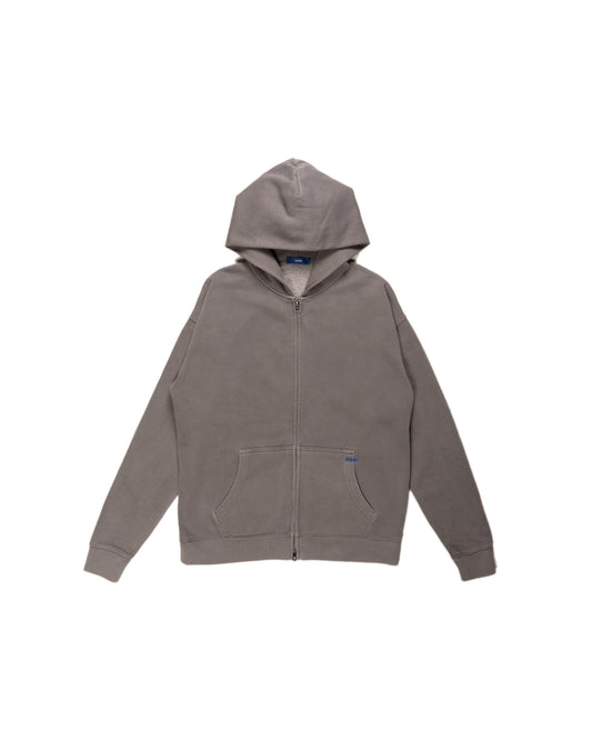 27 AYMSK MISPLACED UNIFORM ZIP HOODIE - CINDER GREY [22.02.2026]