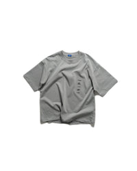 17 AYMSK - SHORT-SLEEVED 'TYPOGRAPHIC' HEAVYWEIGHT T-SHIRT (CLOUDED CLAY)