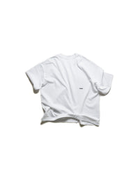 16 AYMSK - SHORT-SLEEVED 'PROPAGANDA' HEAVYWEIGHT T-SHIRT (WHITE)