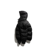 20 AYMSK - 'TYPOGRAPHIC' 1K MILESTONE PUFFER JACKET (BLACK)