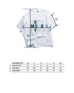 16 AYMSK - SHORT-SLEEVED 'PROPAGANDA' HEAVYWEIGHT T-SHIRT (WHITE)